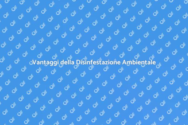 Disinfestazione: Un Servizio Indispensabile