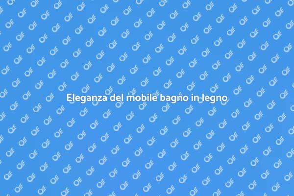 Rinnova il tuo bagno con legno scuro