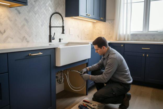 Installare un impianto idraulico in cucina