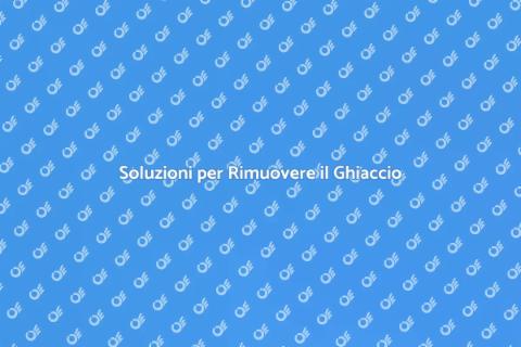 Rimuovere il Ghiaccio in Maniera Efficace