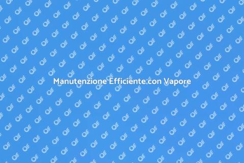 Lavaggio a Vapore Impianti Industriali