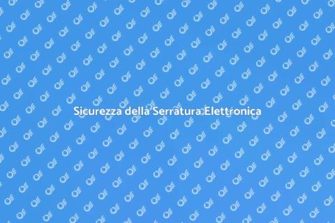 Manutenzione Serratura Elettronica