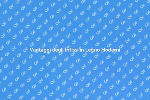 Infissi in Legno per Case Moderne