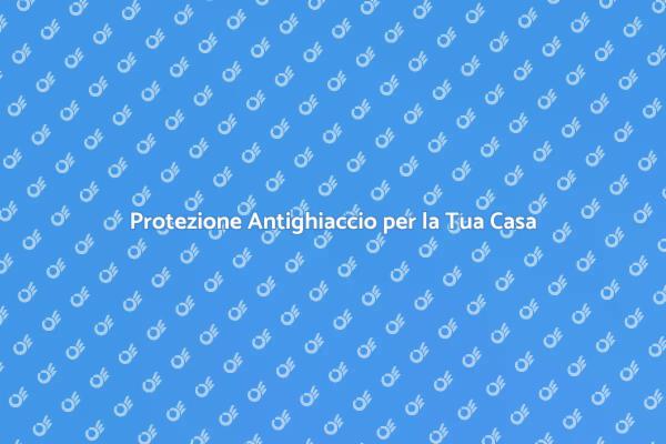 Soluzioni Antighiaccio per Esterni