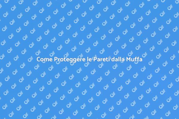 Prevenire Muffa e Funghi sulle Pareti