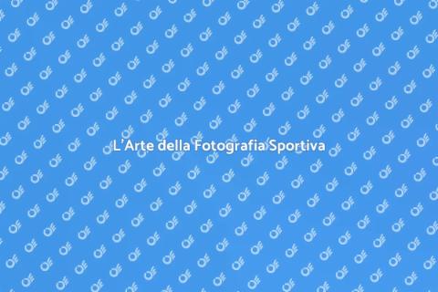 Fotografo Specializzato in Eventi Sportivi