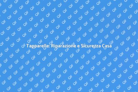 Riparazione Tapparelle: Servizio Essenziale