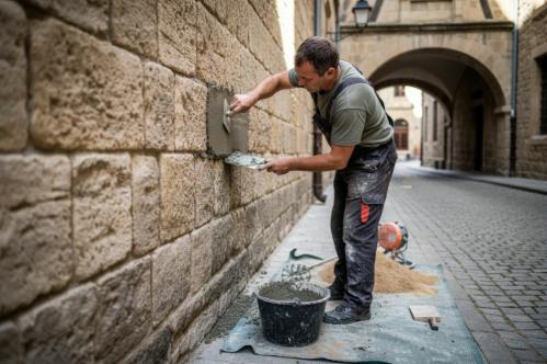 riparare la malta