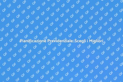 Consulenza Previdenziale: Guida Competente