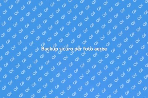 Archiviazione e backup foto aeree