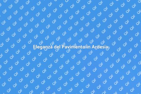 Pavimento in Piastelle di Ardesia