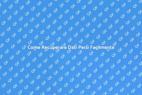 Recuperare Dati da Sistema Danneggiato