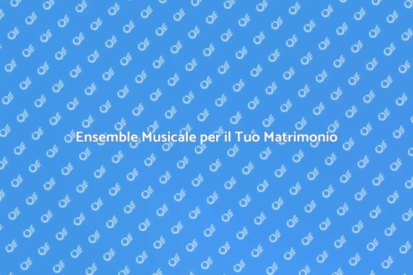 Strumenti Musicali per un Matrimonio Indimenticabile