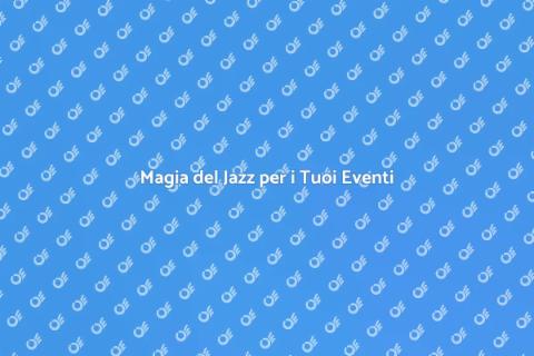 Servizi Musicista Jazz di Studio