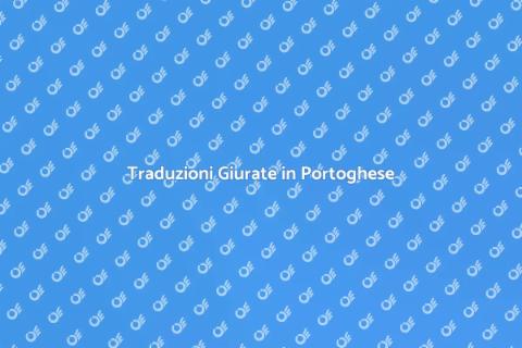 Traduzione Giurata in Portoghese