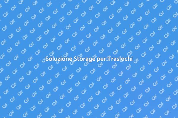 Deposito Sicuro per i Tuoi Mobili