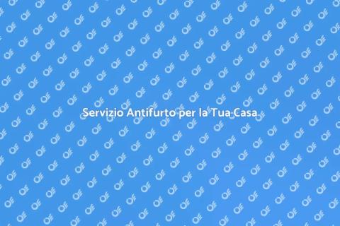 Pronto Intervento Antifurto Efficace