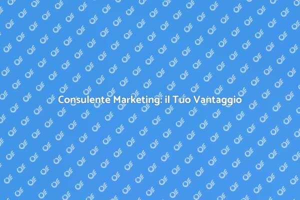 Importanza del Consulente Marketing