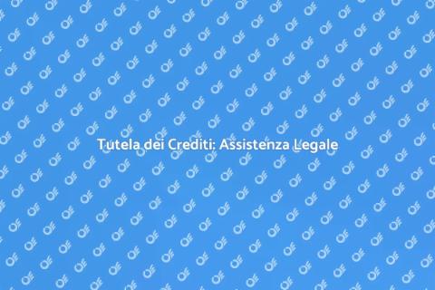 Assistenza Legale per i Crediti