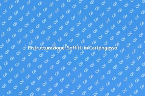 Soffitti in Cartongesso: Effetto Vetro