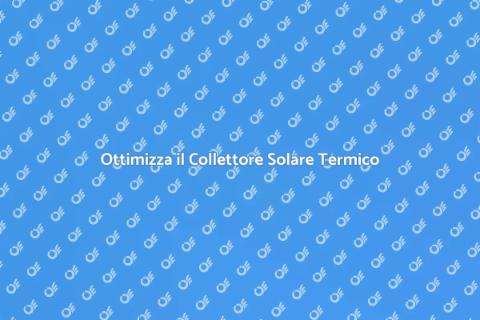 Controllo Collettore Solare Termico