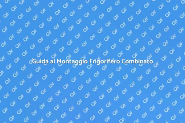 Installazione Frigorifero Combinato Semplice