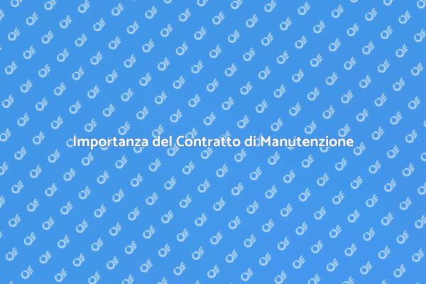 Contratti di Manutenzione Ascensore Necessari