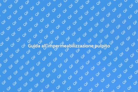 Impermeabilizzazione pulpito: guida utile