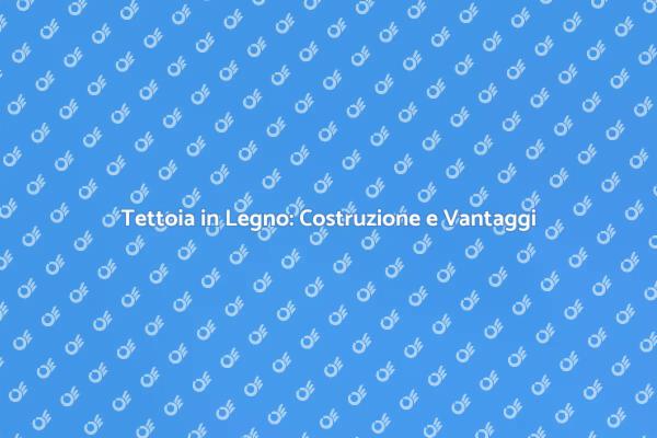 Costruisci la Tua Tettoia in Legno