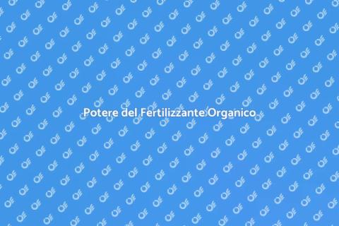 Fertilizzante Organico per Piante Sane