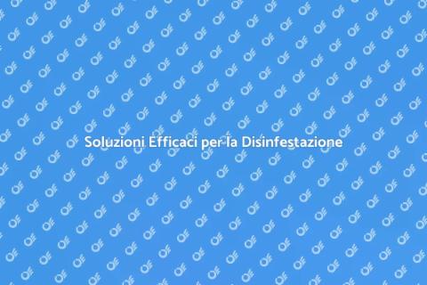Disinfestazione con Insetticidi Efficace
