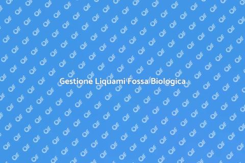 Trattamento Liquami da Spurgo Fossa