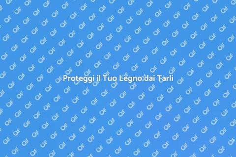Disinfestazione Tarli del Legno Efficace