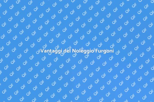 Noleggio Furgone: Traslochi Facili