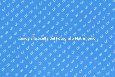 Assumere Fotografo per Matrimonio