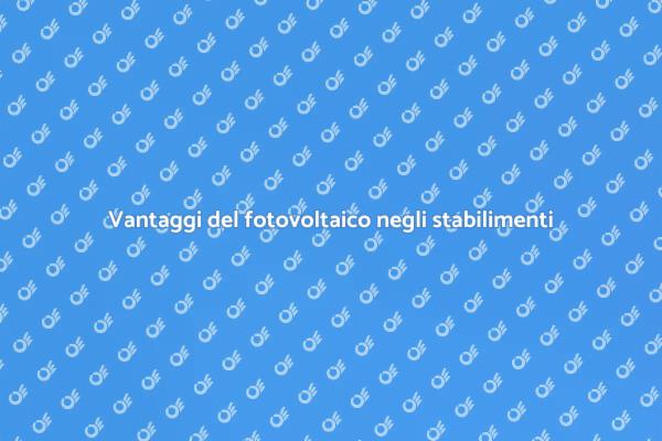 Efficienza energetica con il fotovoltaico