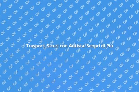 Sicurezza nei Trasporti con Autista