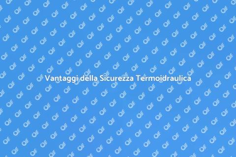 Sicurezza Termoidraulica in Casa