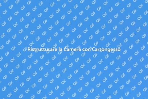 Parete in Cartongesso per Camera