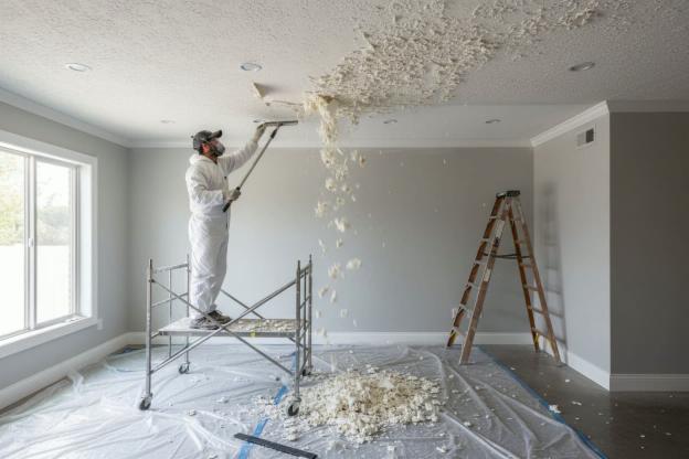 Rimuovere un soffitto pop corn