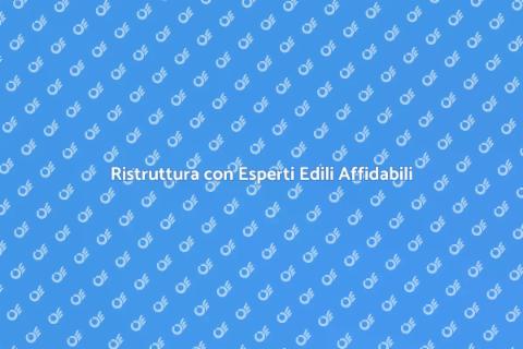Lavoratore Edile: Fondamenta Ristrutturazioni