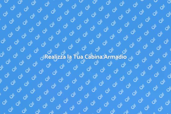 Crea Spazi Funzionali con la Cabina Armadio