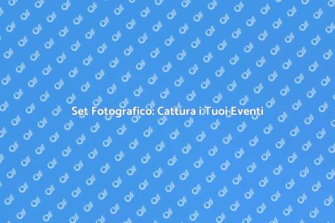 Affitto Set Fotografico per Eventi