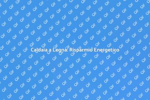Risparmio Energetico con Caldaia Legna