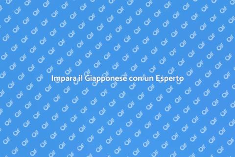 Insegnante di Giapponese Online