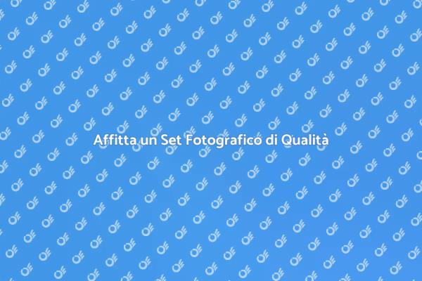 Noleggia un Set Fotografico per Eventi