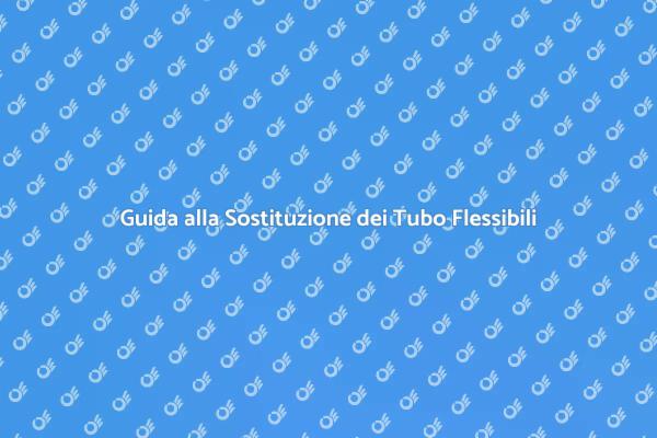 Sostituzione dei Tubo Flessibili: Ecco Come