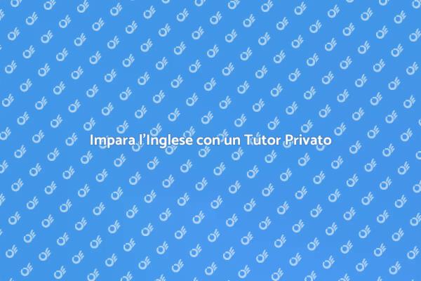 Apprendi l'Inglese con Esperti