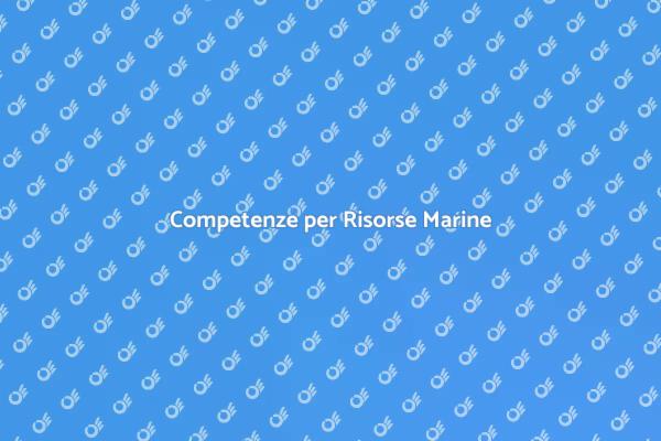 Impara a Gestire le Risorse Marine