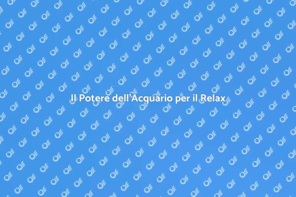 Acquario: Il Tuo Rifugio di Serenità